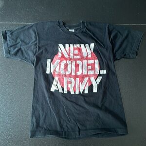 Vintage Punk New Model Army t-shirt from 1986